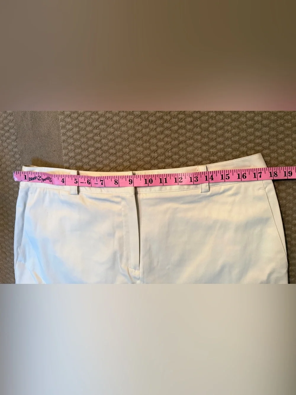 Brooks Brothers Cream / light tan Tailored Pencil Skirt